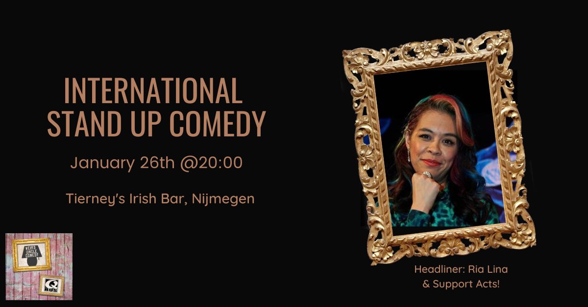 Ticket kopen voor evenement International Stand Up Comedy h/l Ria Lina