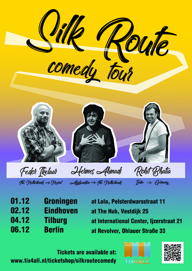 Ticket kopen voor evenement Silk Route Comedy Tour at Lola