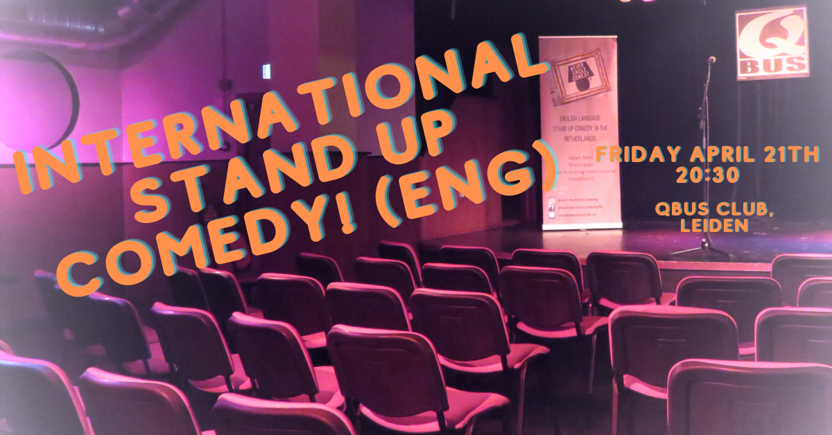 Ticket kopen voor evenement International Stand Up Comedy! 
