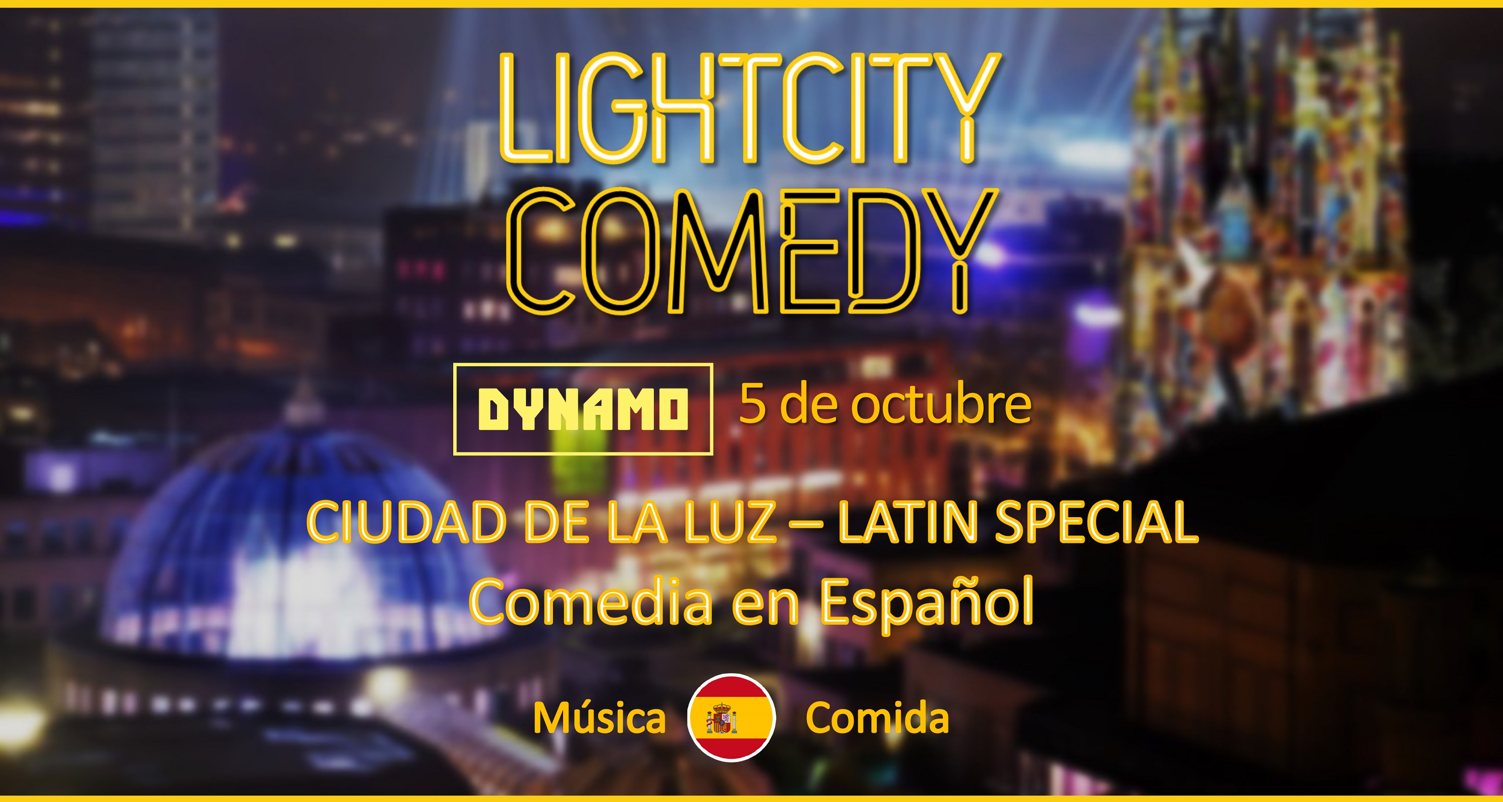 Ticket kopen voor evenement Ciudad de la Luz Comedia