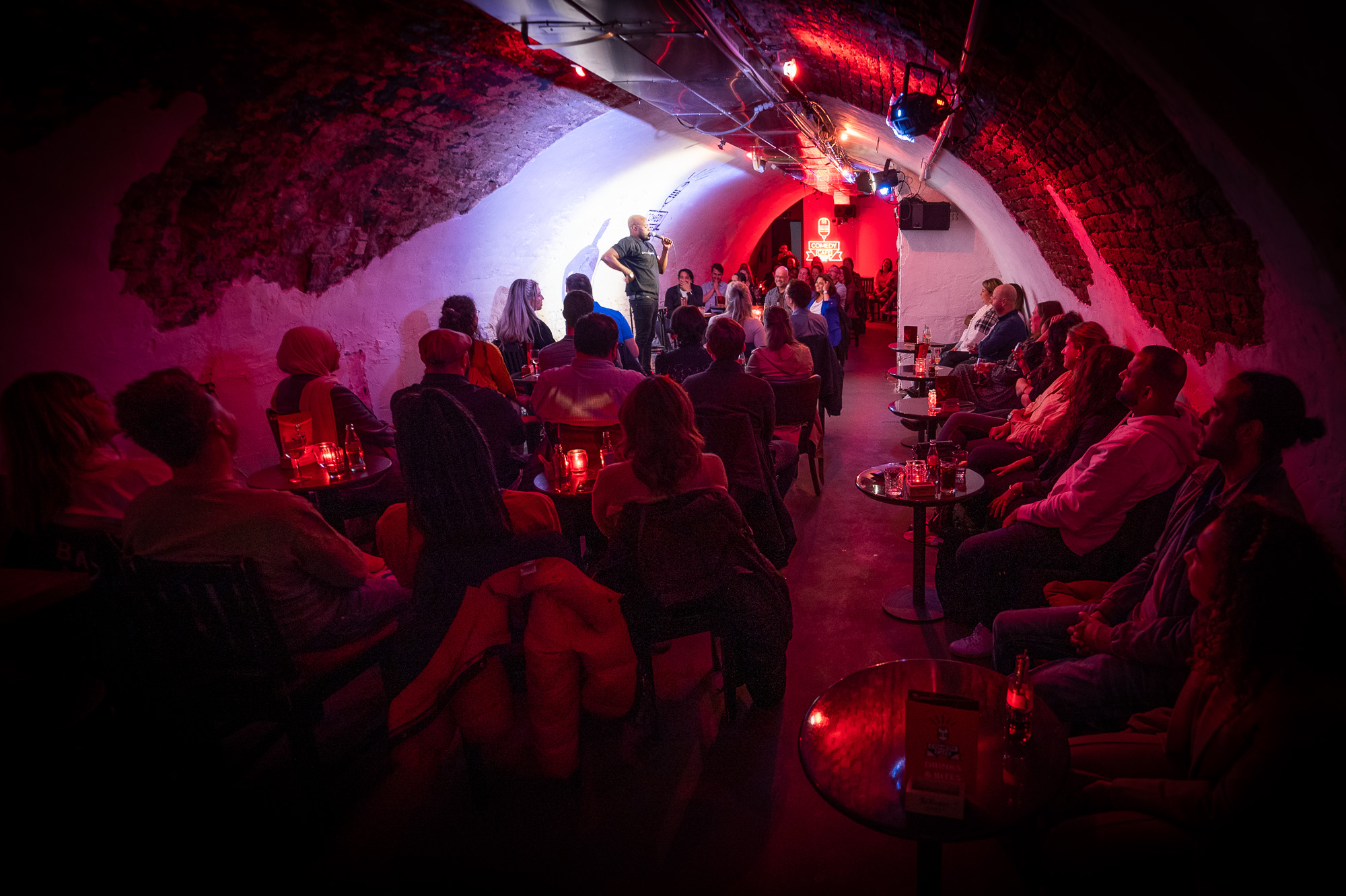 Ticket kopen voor evenement Grappige Zaken showcase in Comedy Cafe Utrecht
