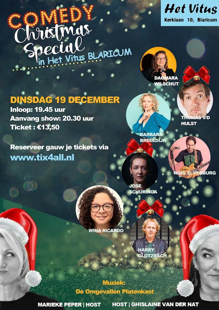 Ticket kopen voor evenement Comedy Christmas Special