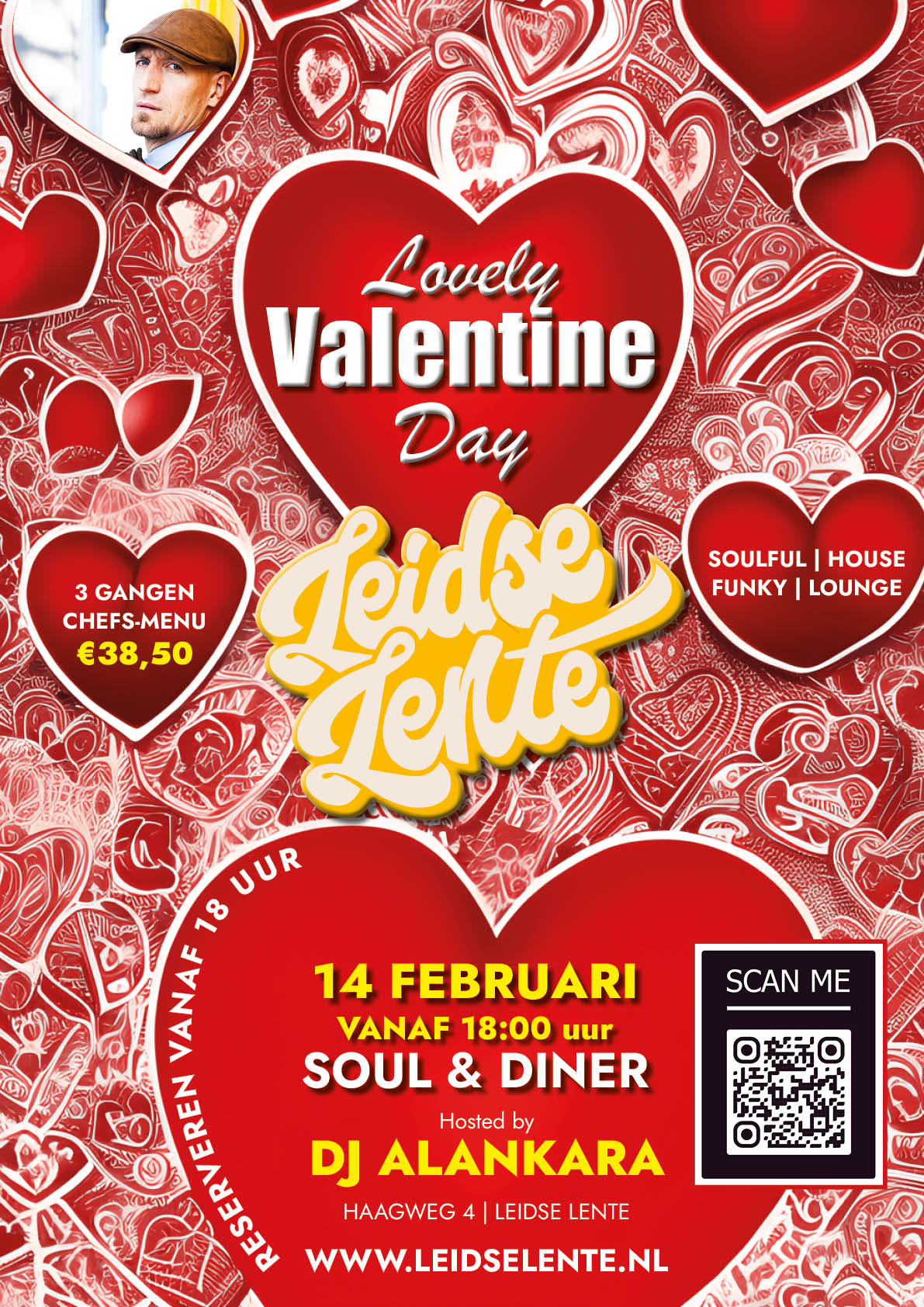 Ticket kopen voor evenement GECANCELD: Lovely Valentine Day Diner