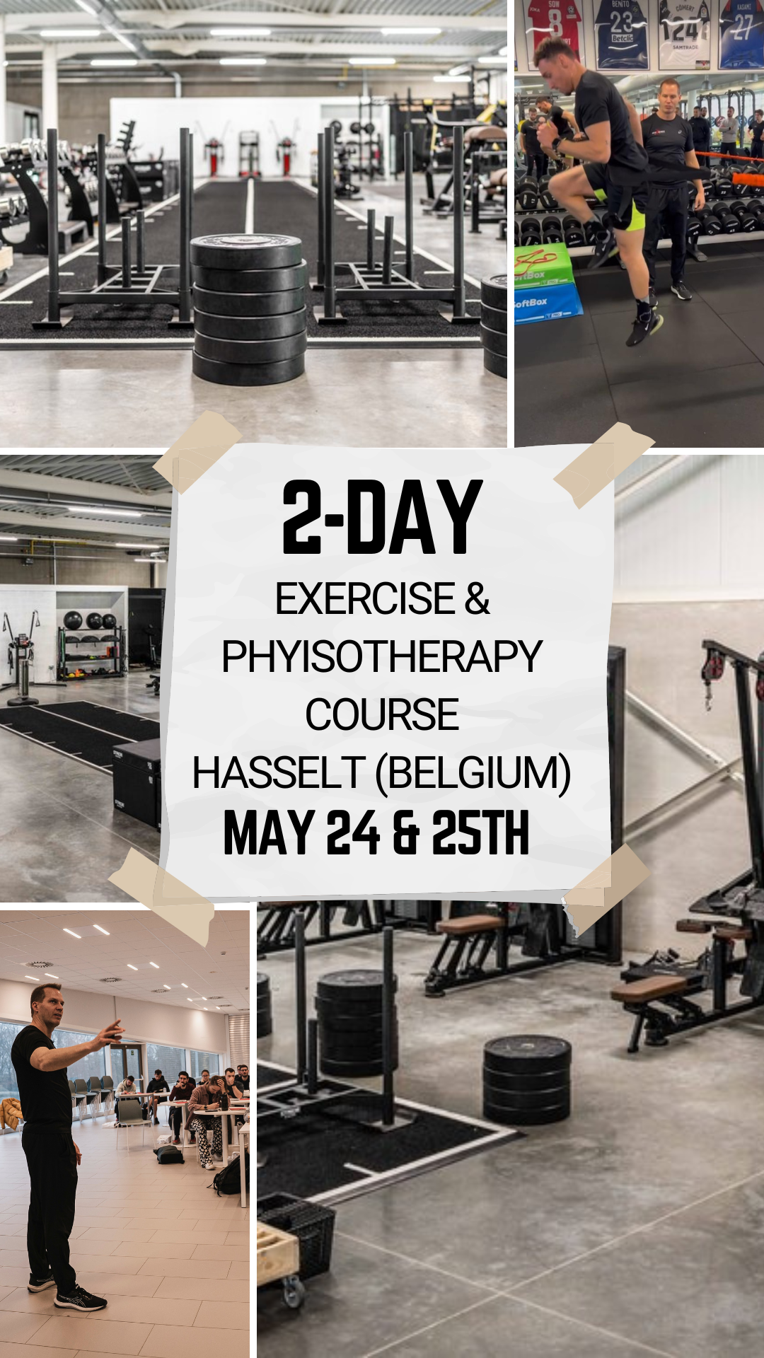 Ticket kopen voor evenement 2-Day Exercise & Physiotherapy Course (met KMO-p)