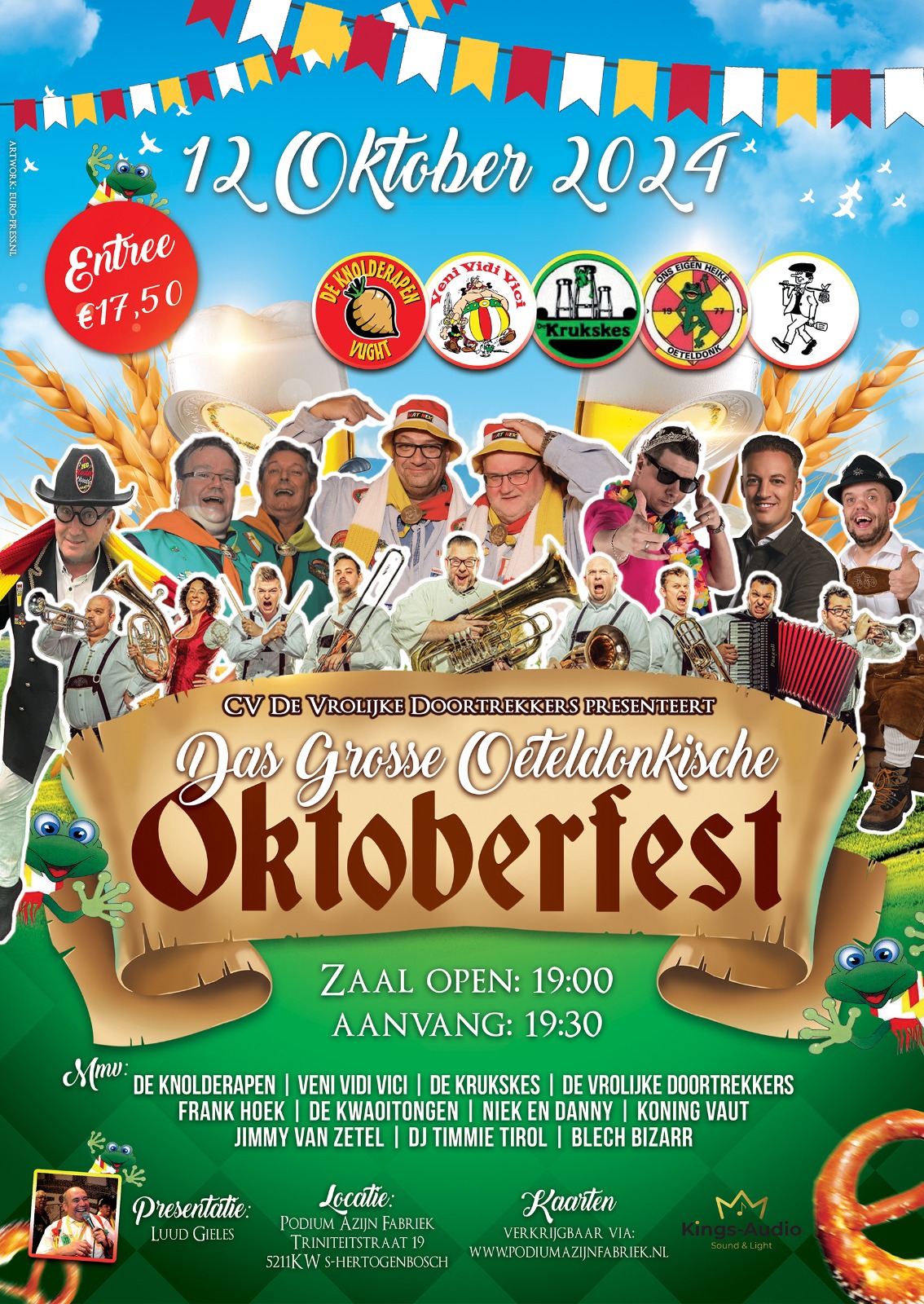 Ticket kopen voor evenement Das Grosse Oeteldonkische Oktoberfest 
