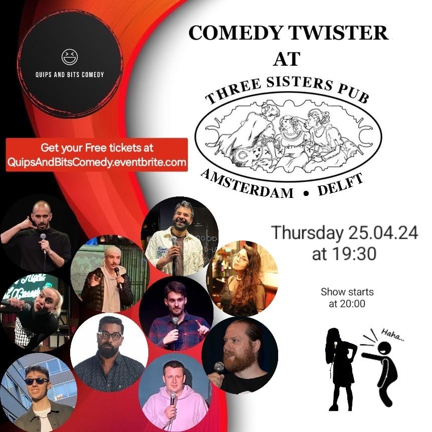 Ticket kopen voor evenement Comedy Twister
