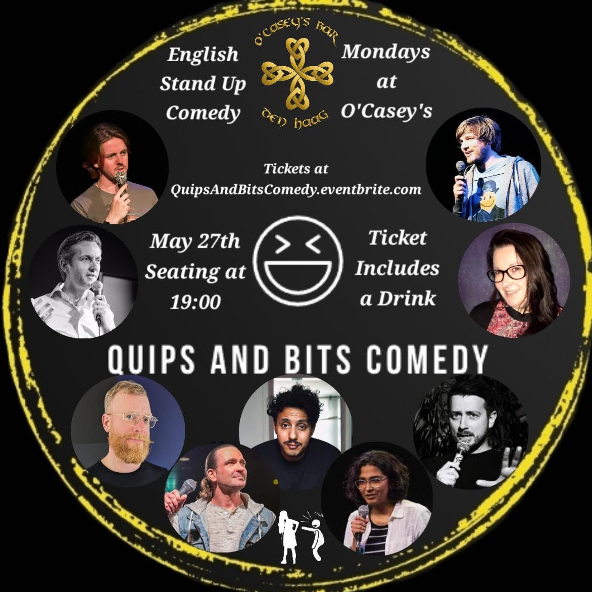 Ticket kopen voor evenement O'Casey's Comedy Night