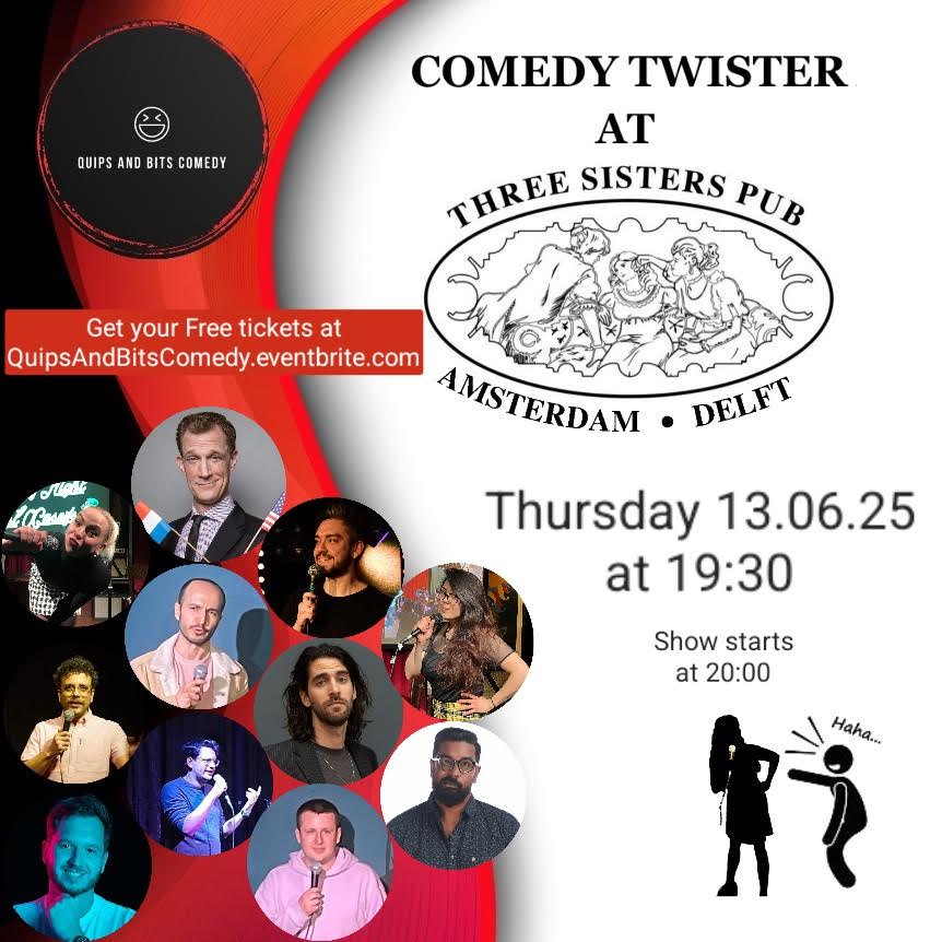 Ticket kopen voor evenement Comedy Twister