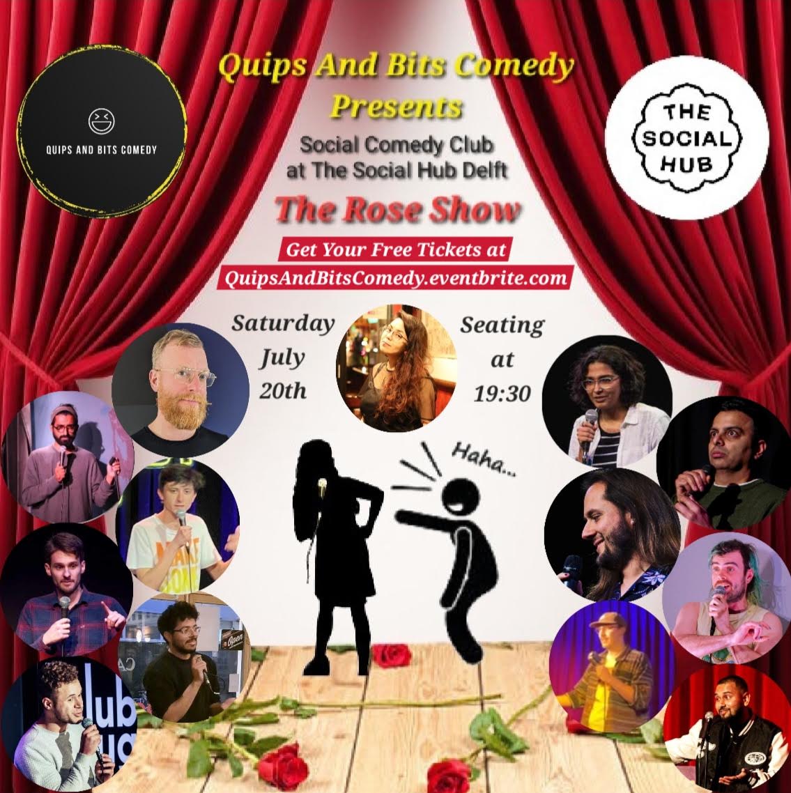 Ticket kopen voor evenement The Rose Comedy Competition