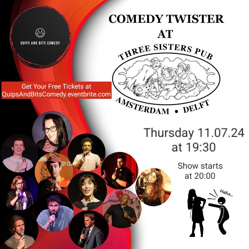 Ticket kopen voor evenement Comedy Twister