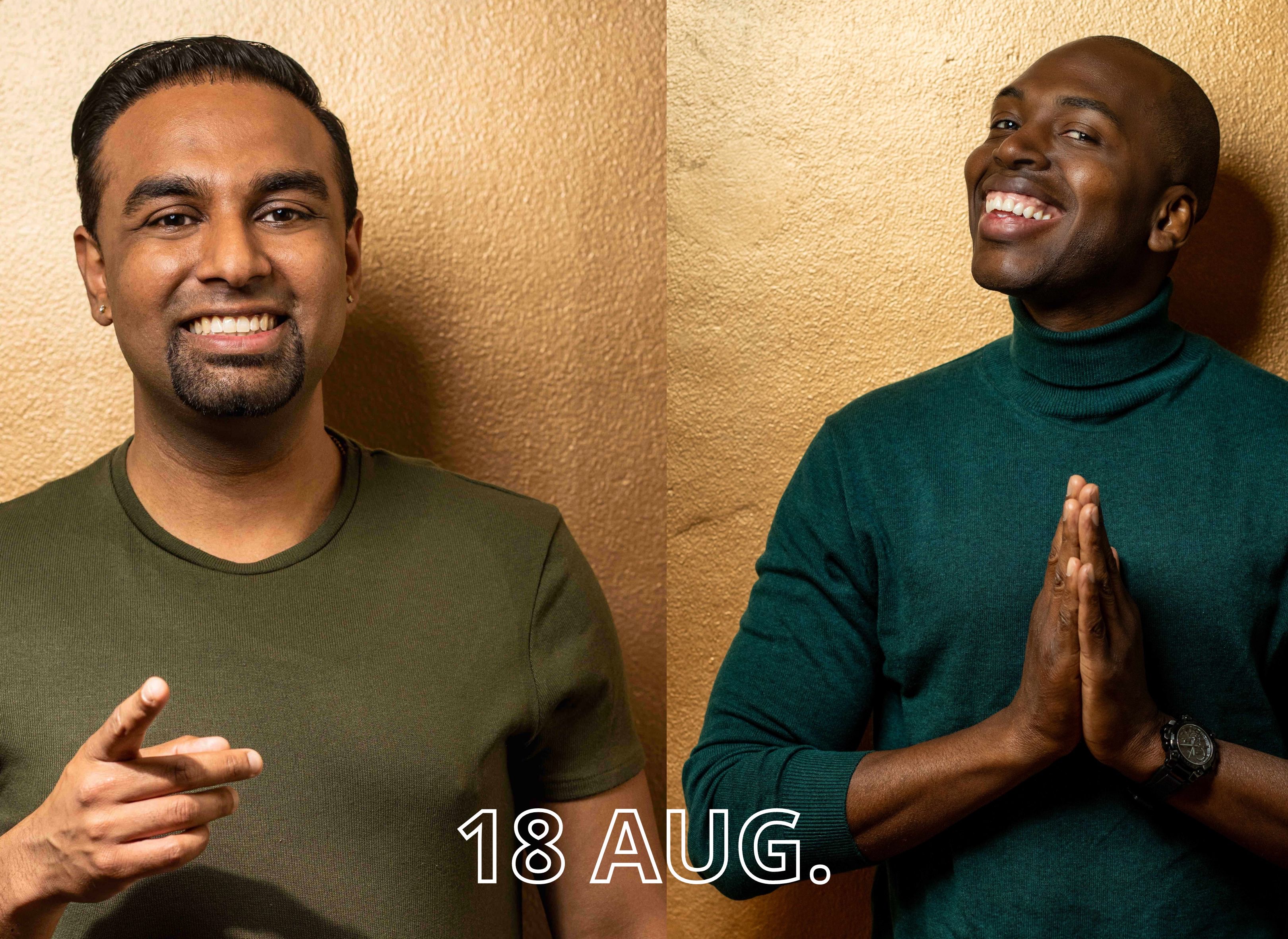 Ticket kopen voor evenement Dubbel: Raoel Fatehmahomed & Steven Brunswijk