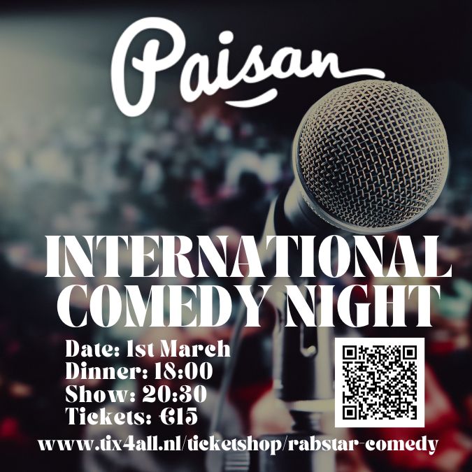 Ticket kopen voor evenement Dinner and Comedy at Paisan