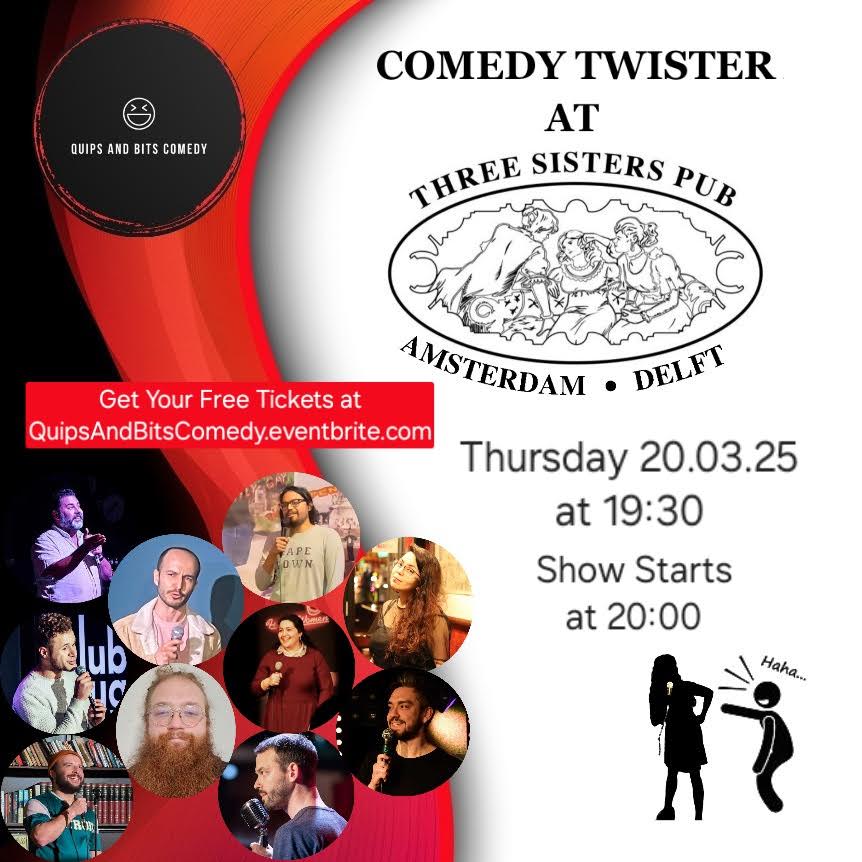 Ticket kopen voor evenement Comedy Twister