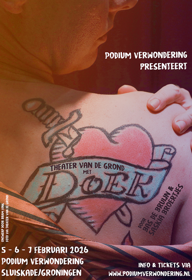 Ticket kopen voor evenement Bas de Bruijn en Saskia Broertjes met "Doek" Een stuk van Maria Goos.