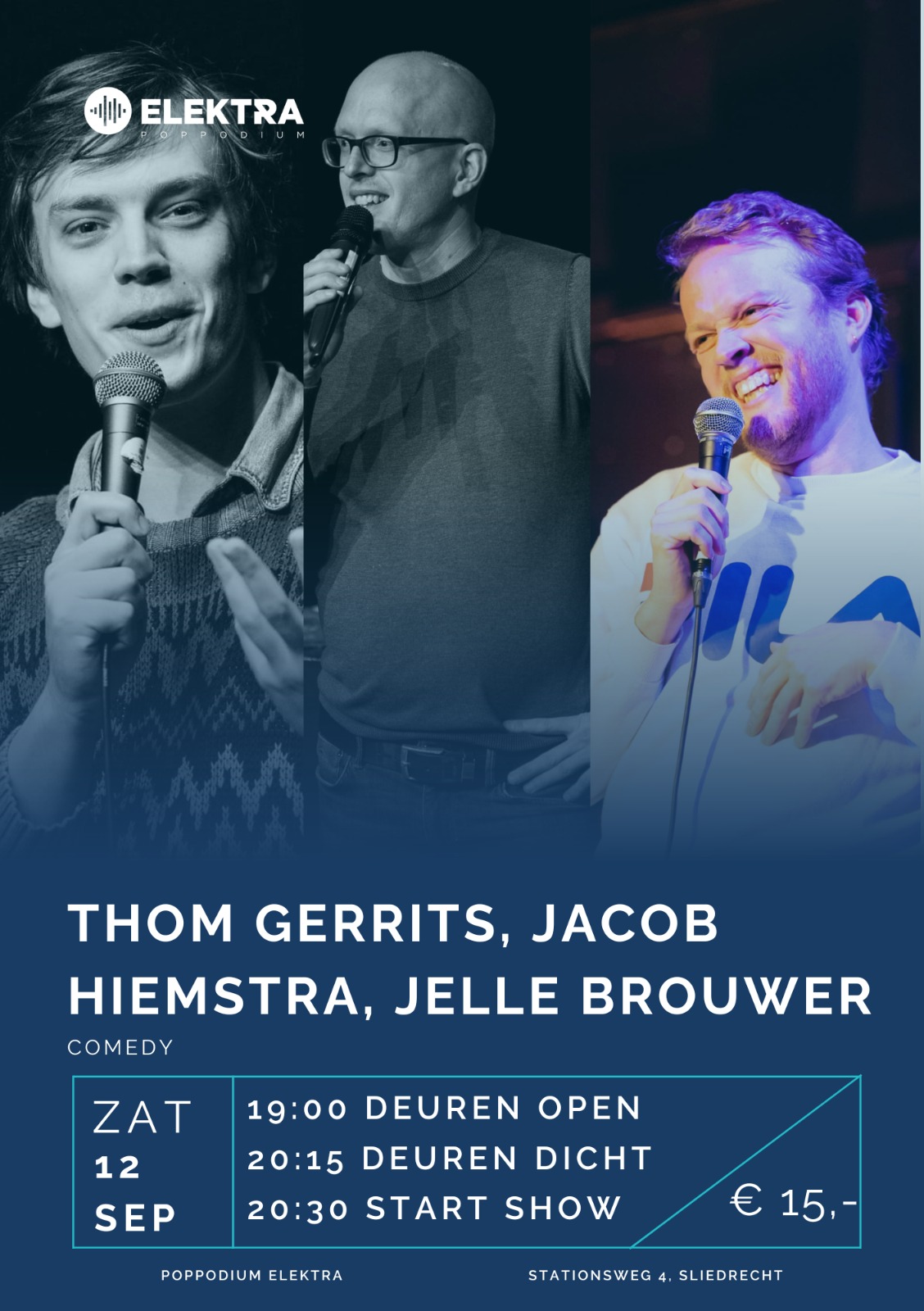 Ticket kopen voor evenement Comedy avond