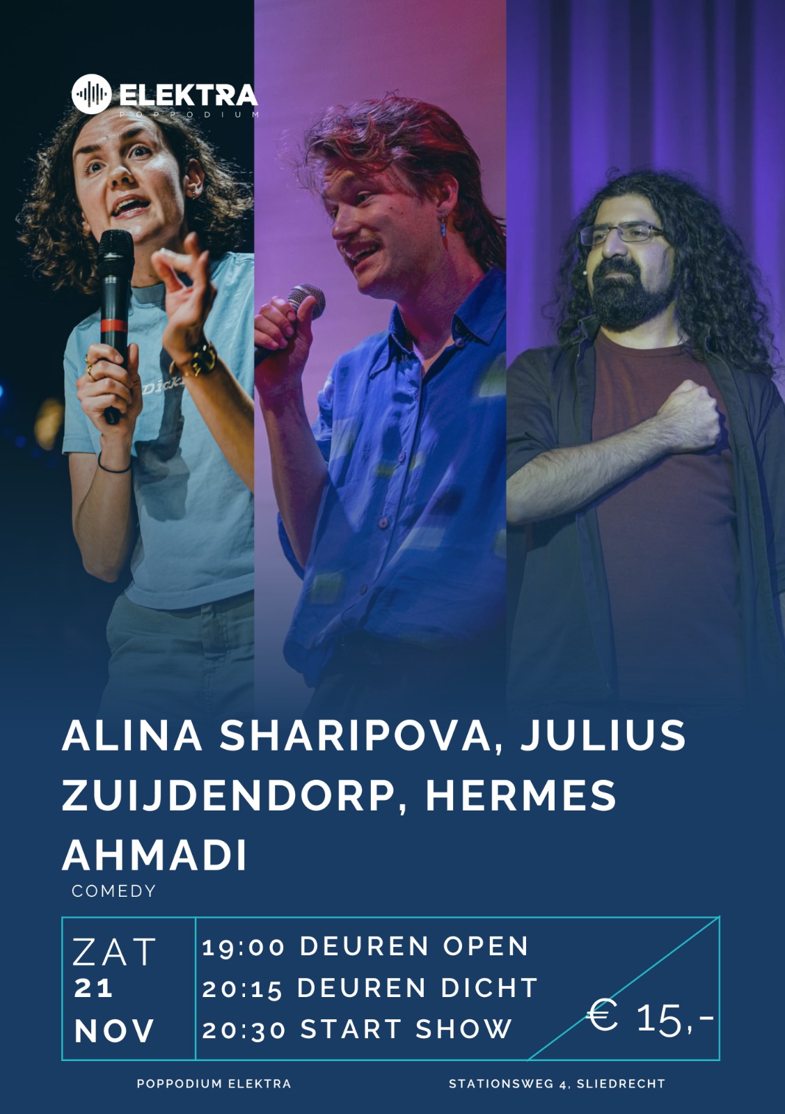 Ticket kopen voor evenement Comedy avond 