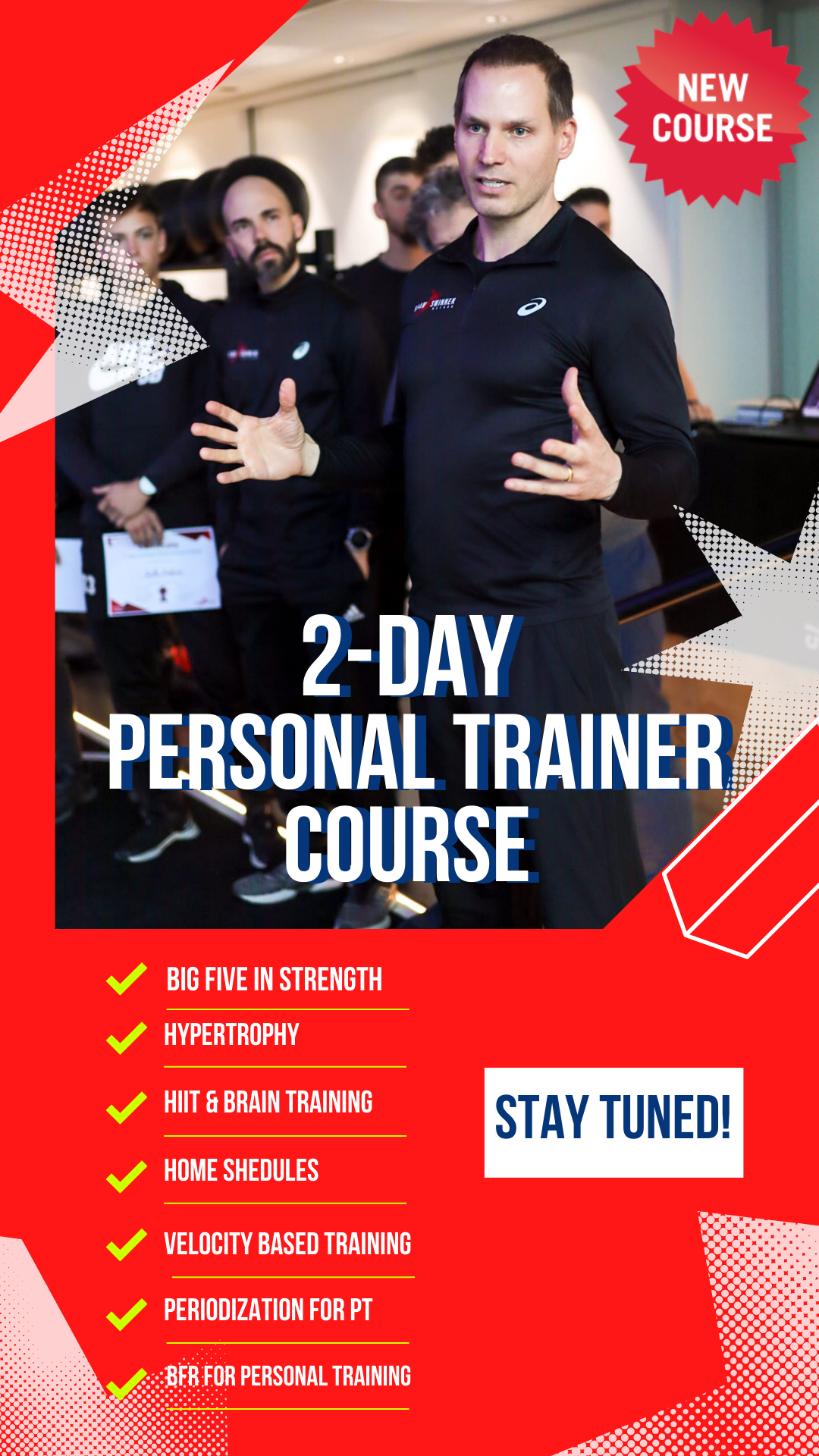 Ticket kopen voor evenement 2-day Personal Trainer Course (Met KMO-P)
