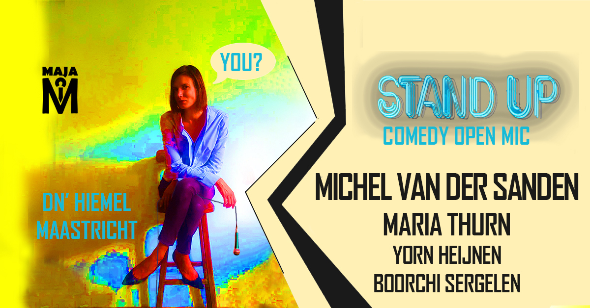 Ticket kopen voor evenement Stand-up comedy with Maja