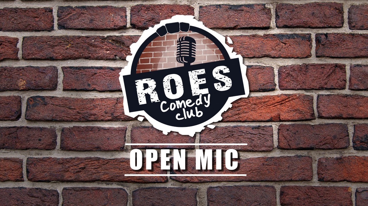 Ticket kopen voor evenement Roes Comedy Club: Open Mic- Gentse Feesten