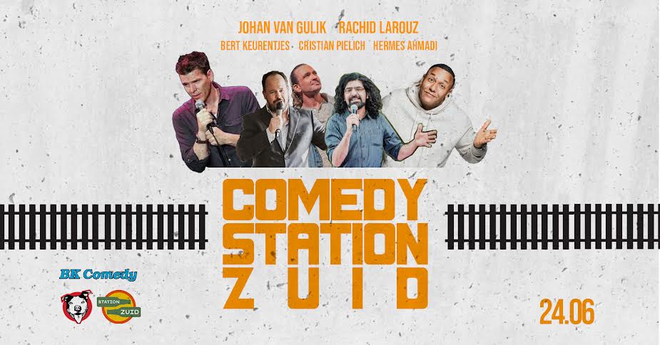 Ticket kopen voor evenement Comedy @ Station Zuid