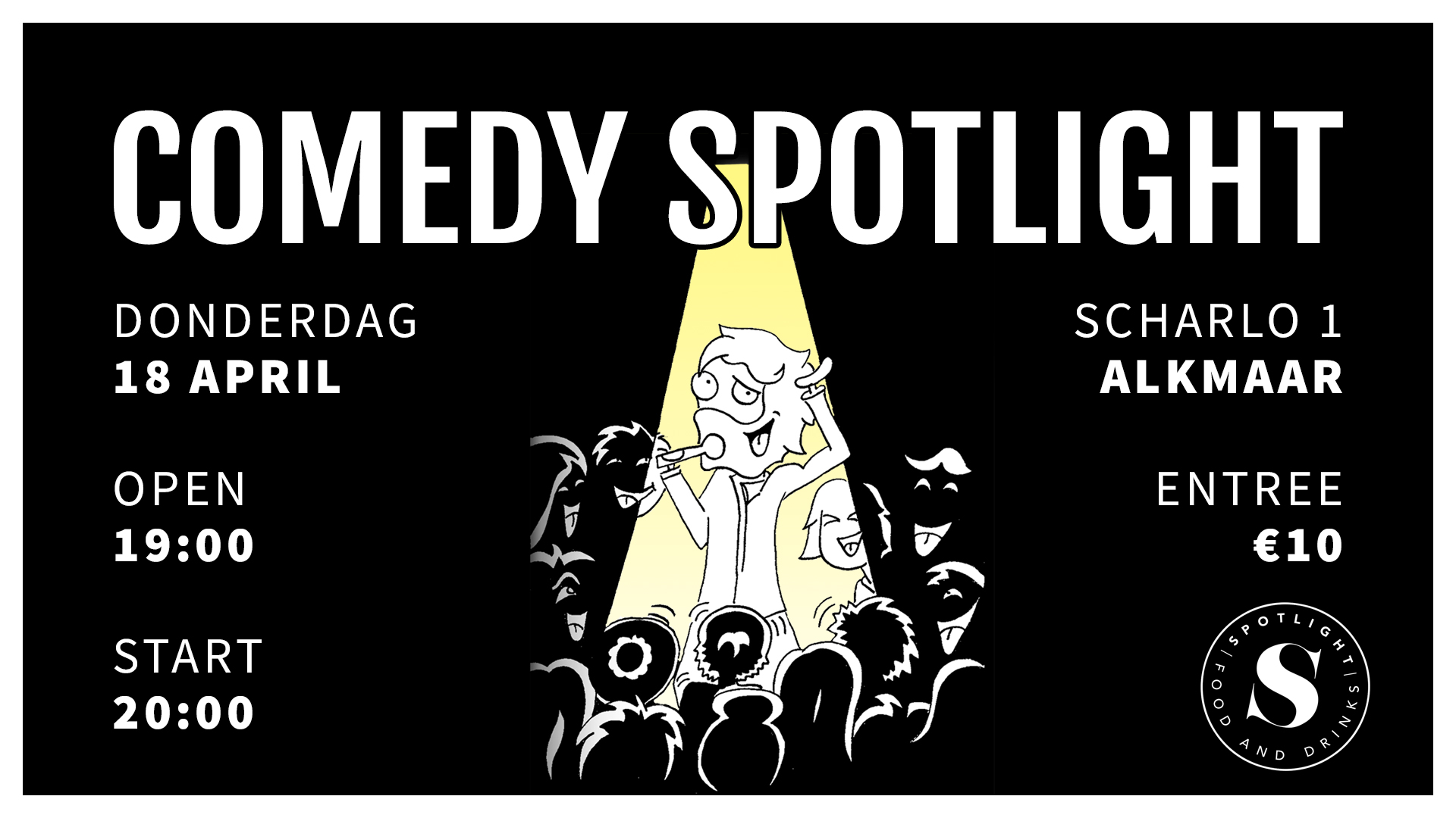 Ticket kopen voor evenement Comedy Spotlight Alkmaar II