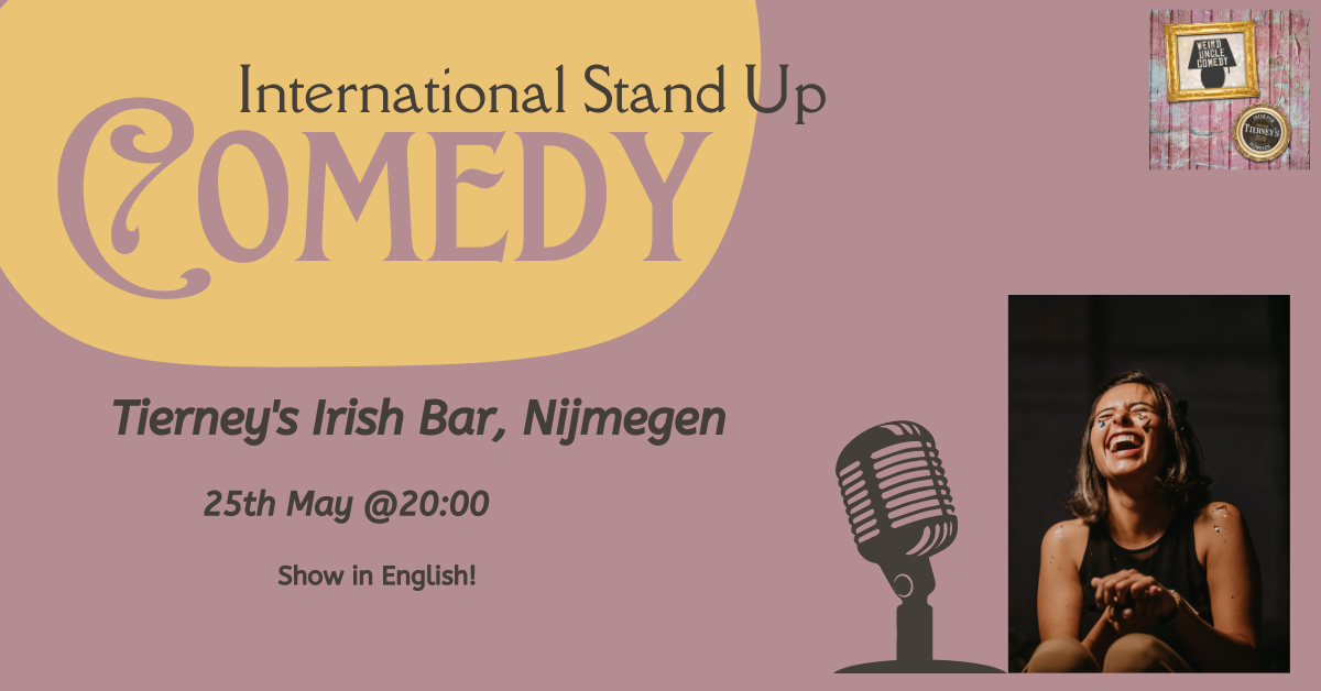 Ticket kopen voor evenement International Stand Up Comedy! (Headliner: George Zach )