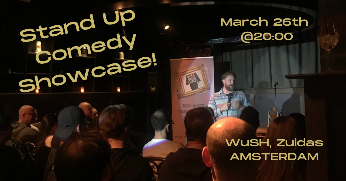 Ticket kopen voor evenement Stand Up Comedy Showcase!