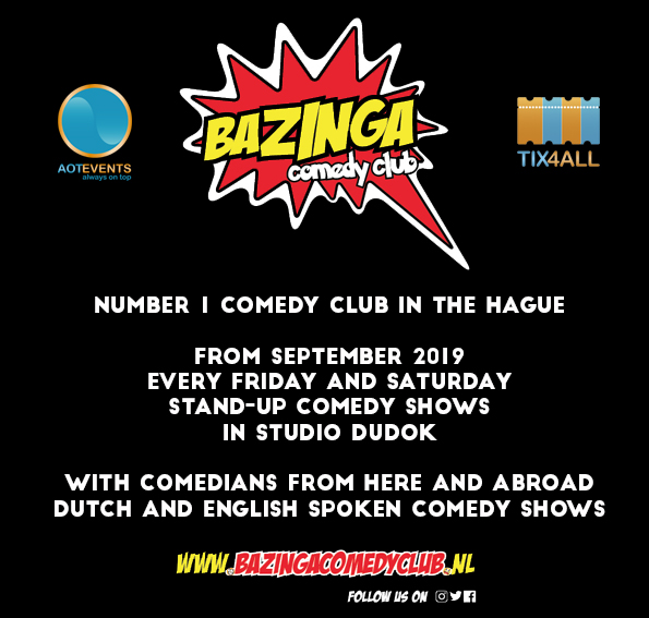 Ticket kopen voor evenement Bazinga Open Mic, Comedy Night (ENG)