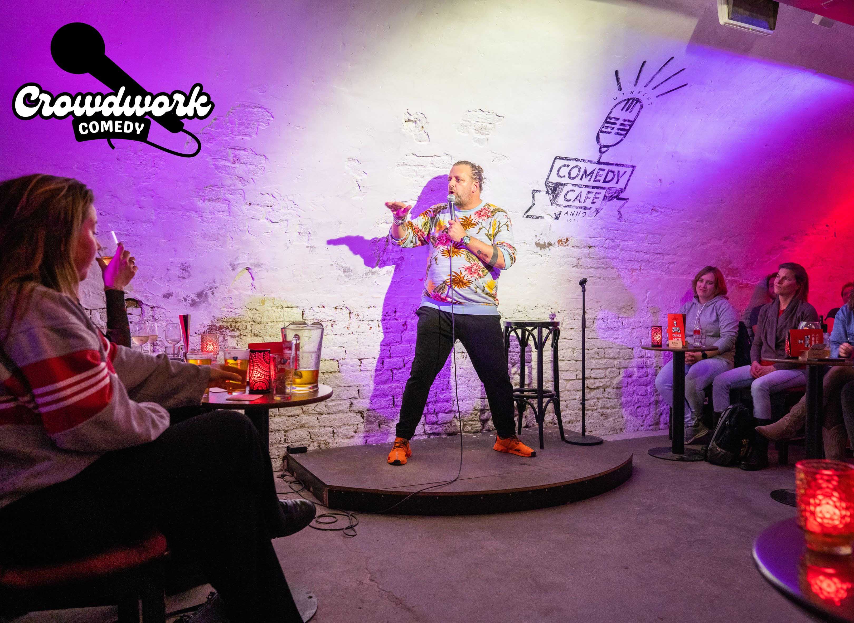 Ticket kopen voor evenement Arjan Kleton - Crowdwork comedy (NL)