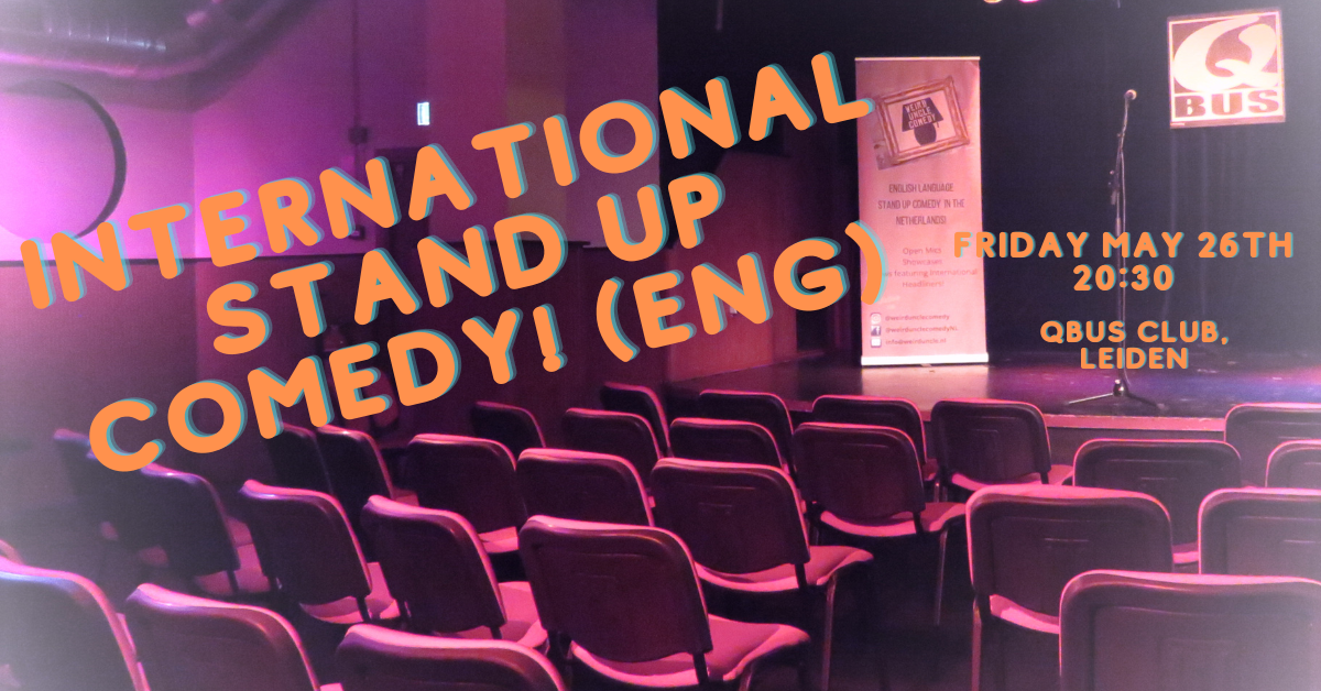 Ticket kopen voor evenement International Stand Up Comedy! (Headliner: George Zach )