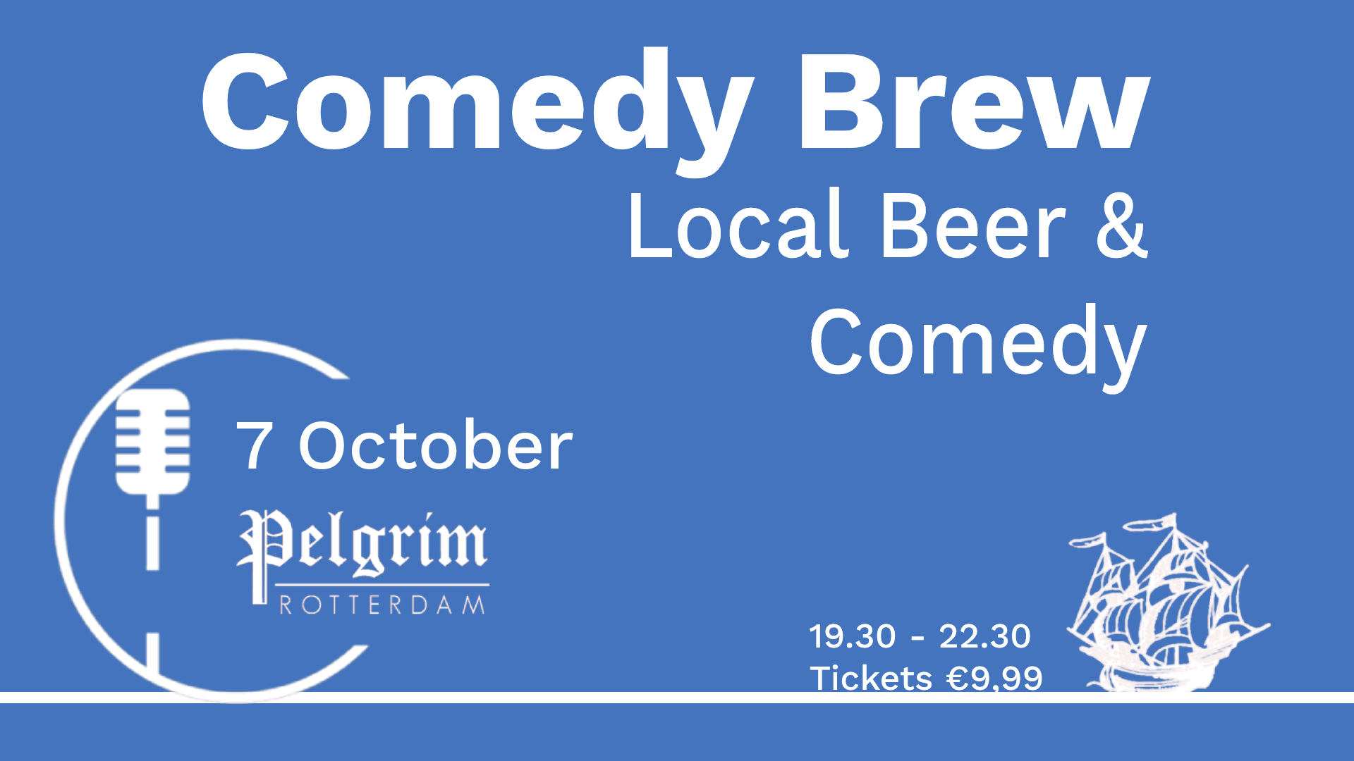 Ticket kopen voor evenement Comedy Brew