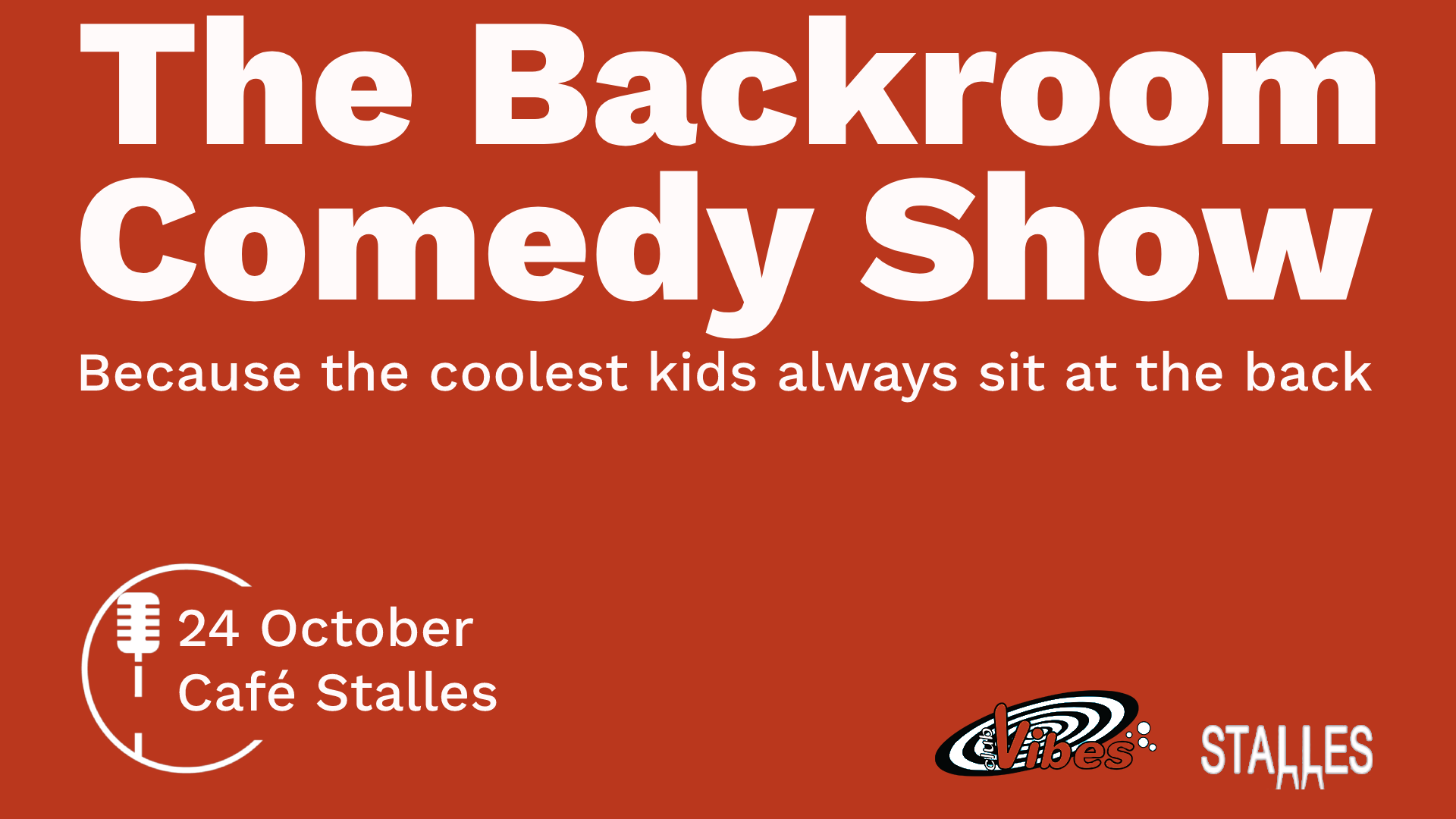 Ticket kopen voor evenement The Backroom Comedy Show