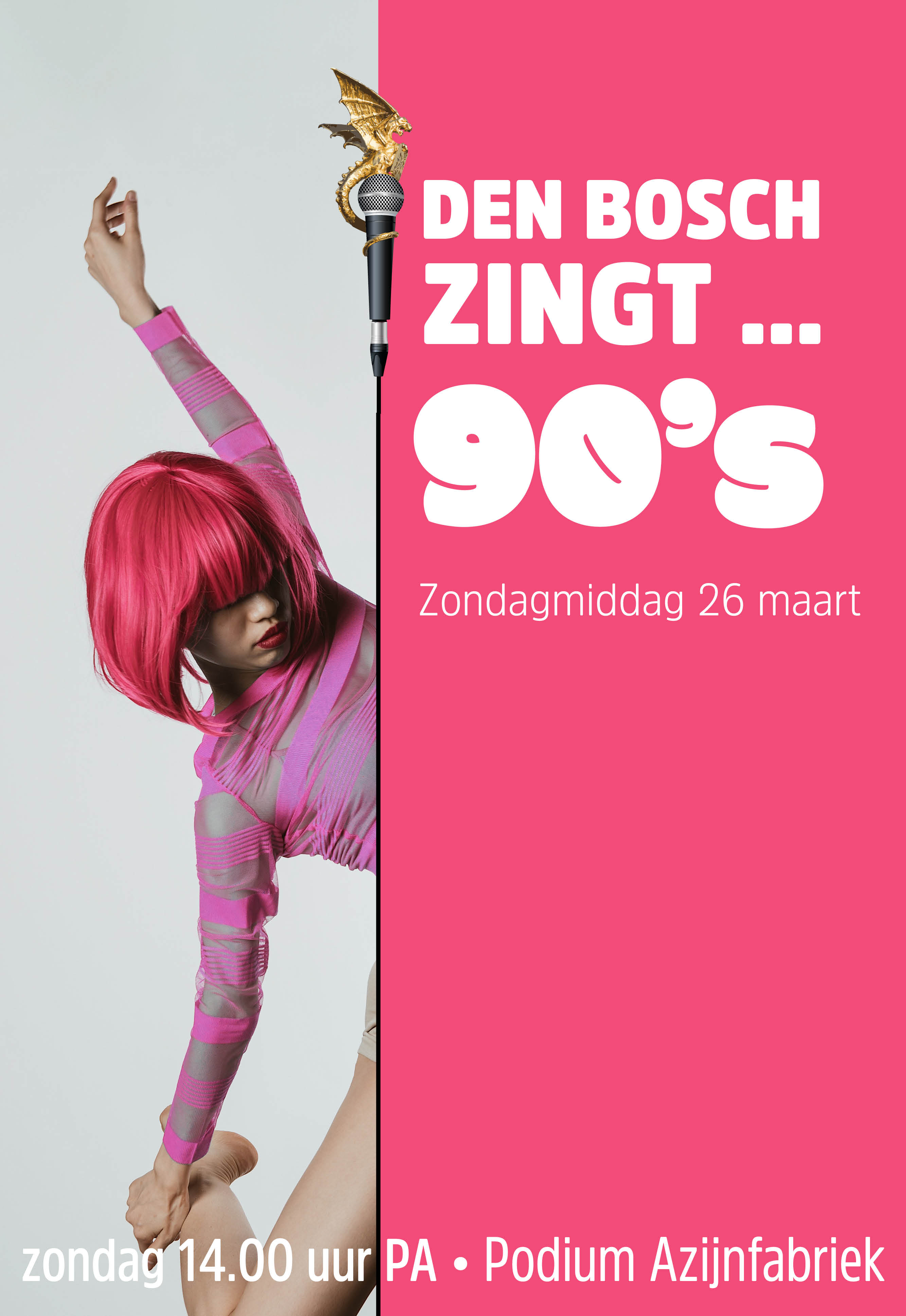 Ticket kopen voor evenement Den Bosch Zingt ... 90's