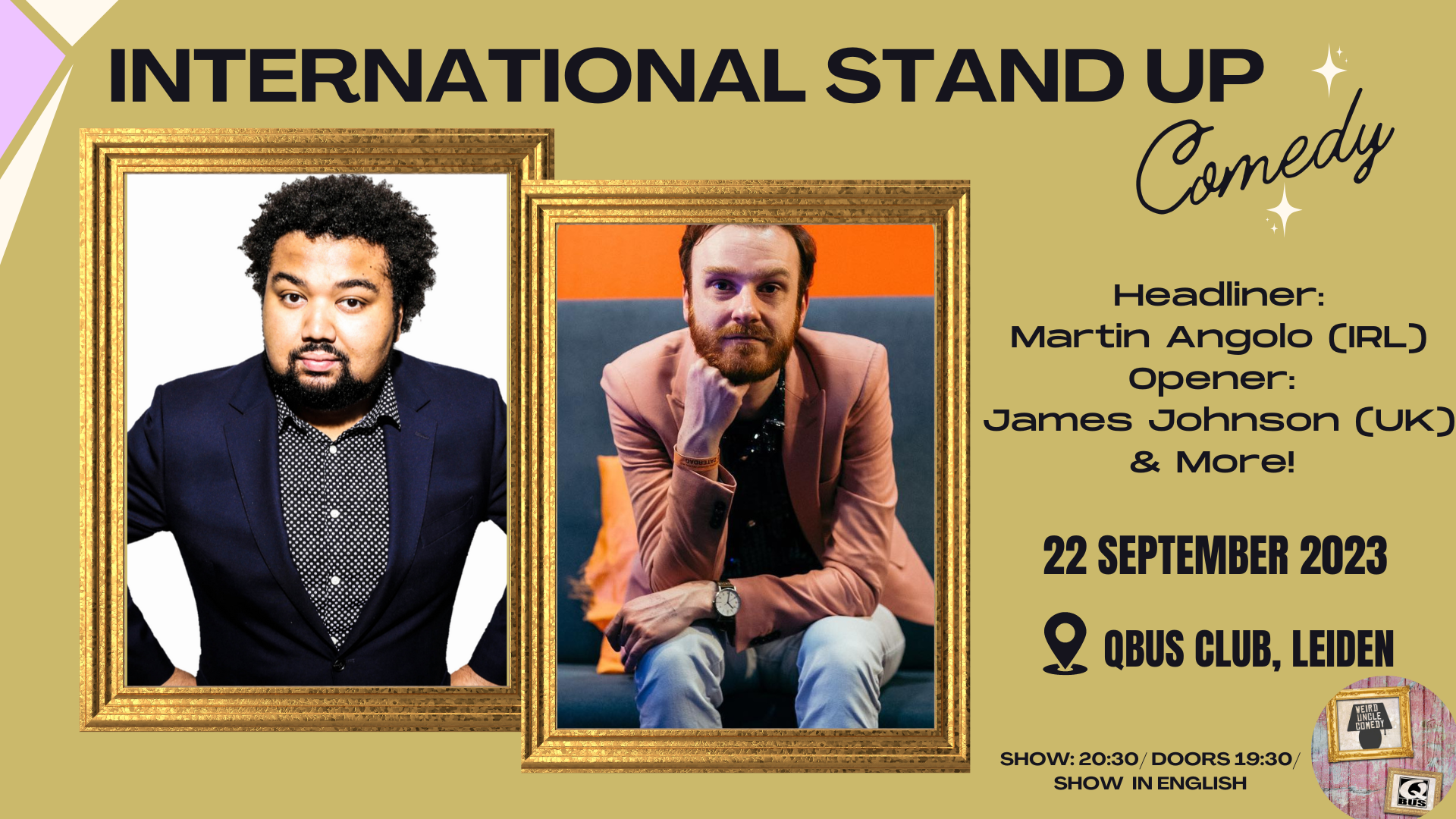 Ticket kopen voor evenement International Stand Up Comedy