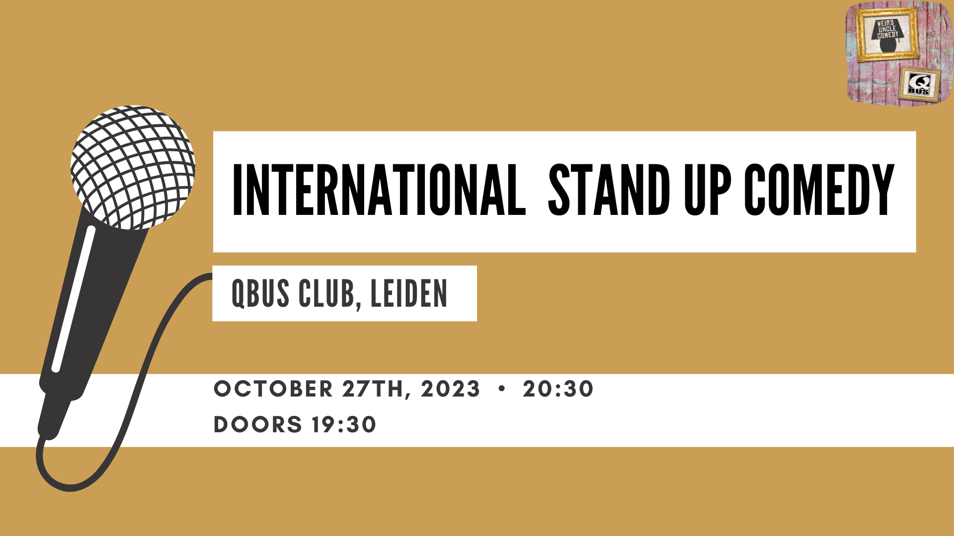 Ticket kopen voor evenement International Stand Up Comedy! 