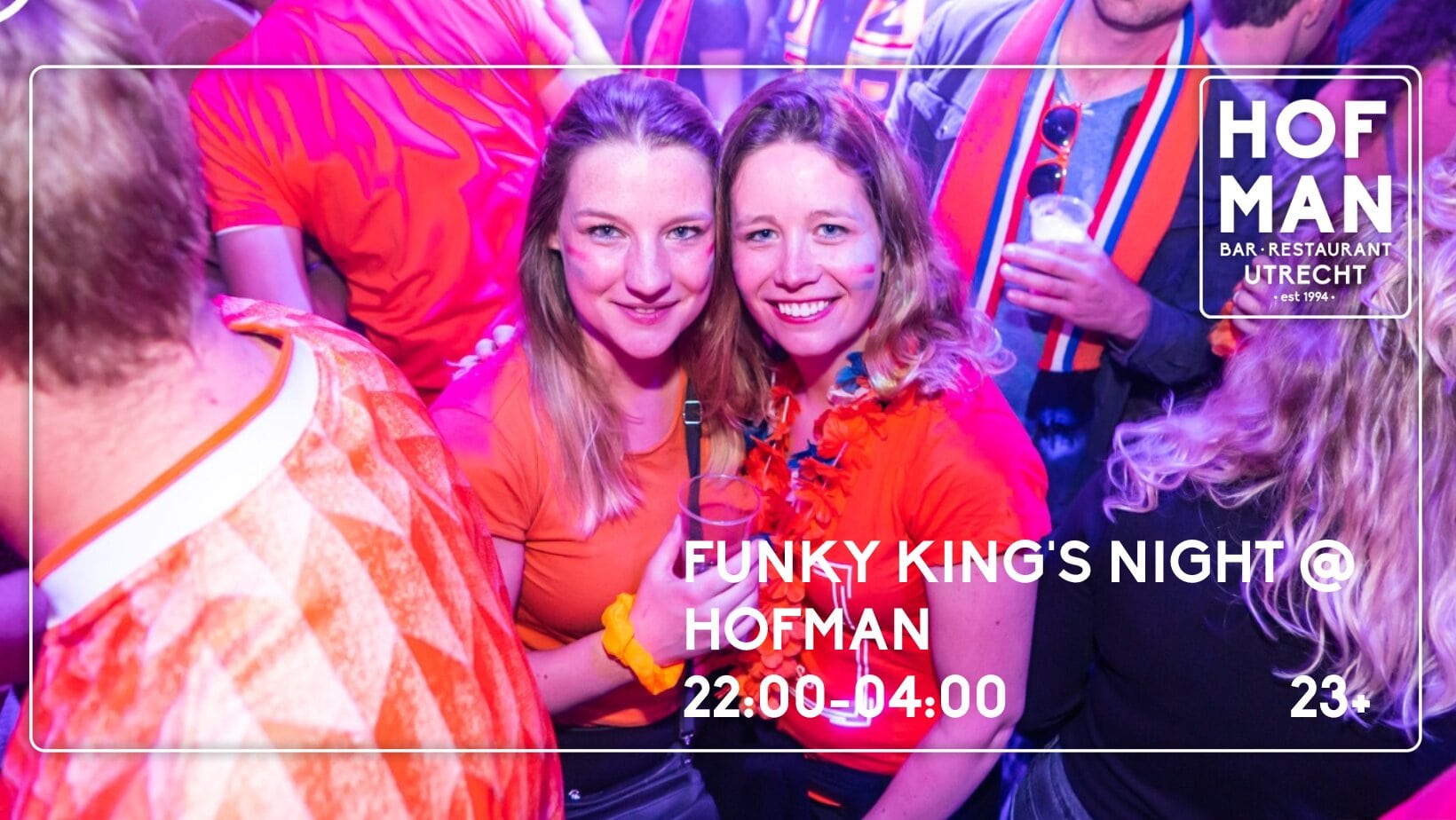 Ticket kopen voor evenement Hofman Koningsnacht 2024 (23+)