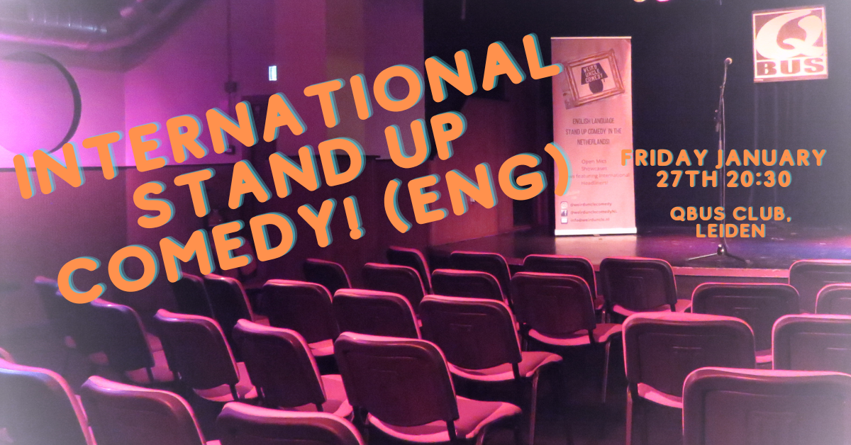 Ticket kopen voor evenement International Stand Up Comedy! (featuring Ria Lina)
